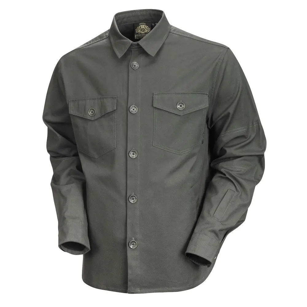 Rsd Newcombe Over Shirt Military Green Small 1