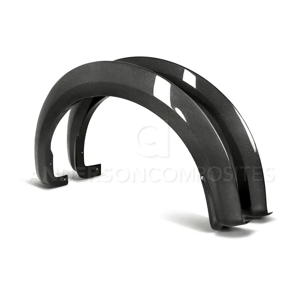Anderson Composites Type-Oe Carbon Fiber Rear Fender Flares (Pair) For 2017+ Ford F-150 Raptor 1