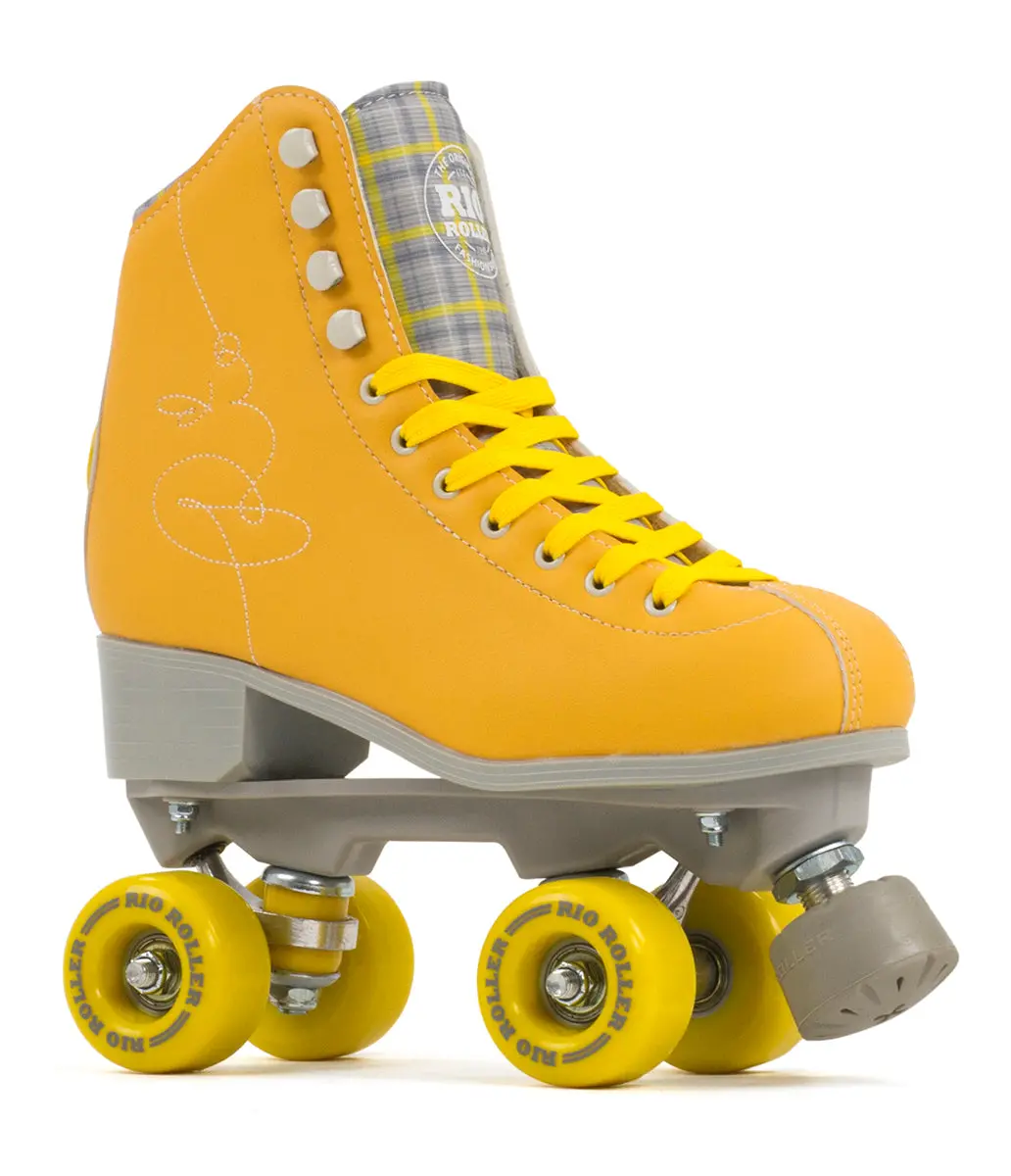Rio Roller Signature Quad Skates - Yellow 1