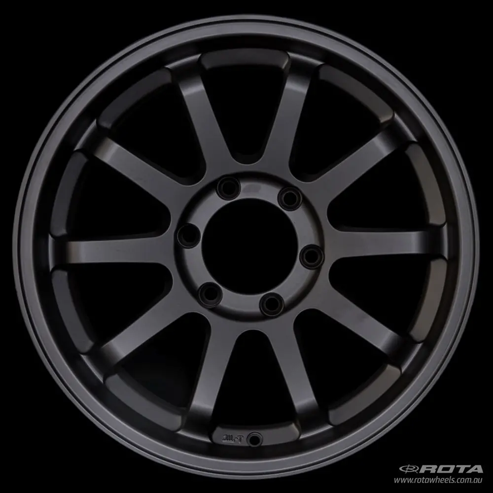 Rota J-Vee 16X5.5" Matte Black Alloy Wheel *Et-20, 5X139.7 (Jimny Models 2018-Current Xl 5-Door, Glx & Lite 3-Door) 1