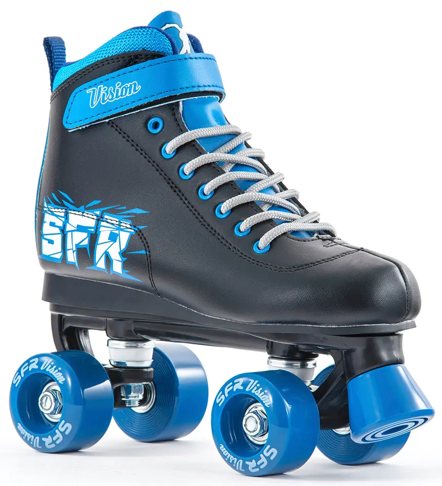 Sfr Vision Ii Quad Skates Black & Blue 1