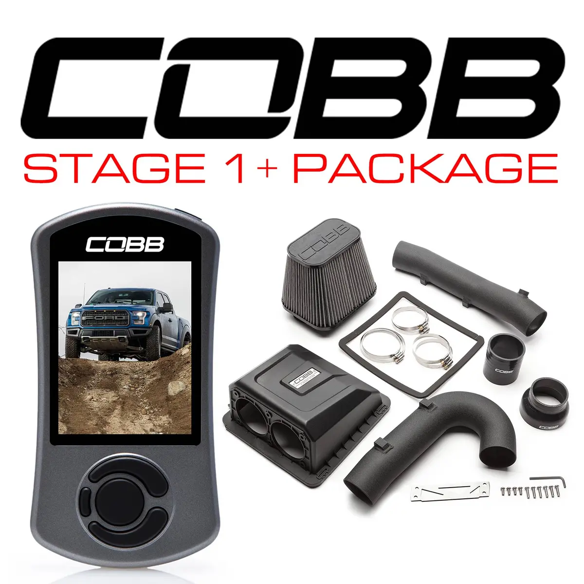 Cobb Tuning Stage 1+ Power Package For 2017+ Ford F-150 Raptor 1