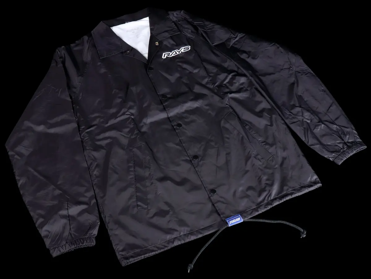 Rays Windbreaker Jacket - Black 1
