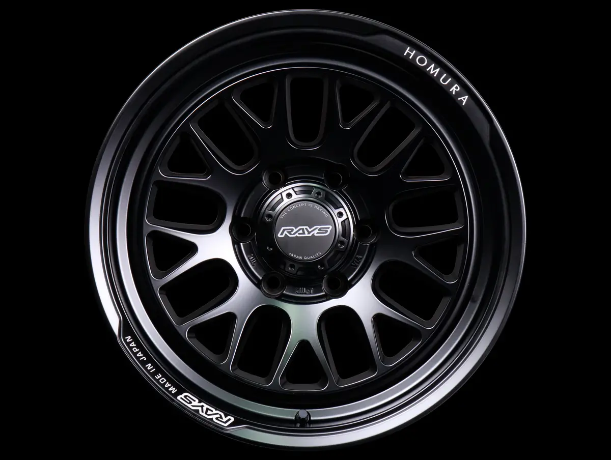Rays Homura 2X9l-Ra Wheels - Semi Gloss Black - 18X7.5 / 6X139 / +38 1