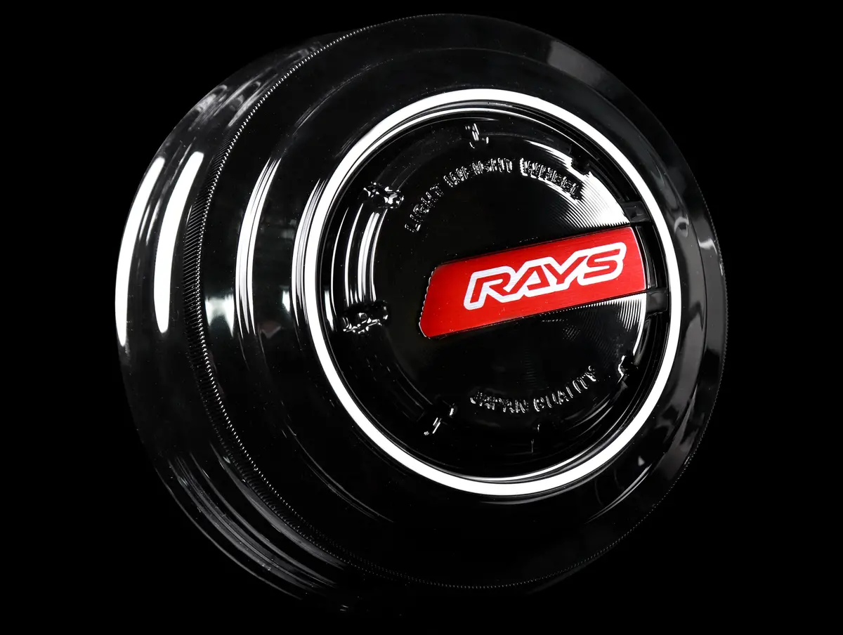 Rays Lps Center Cap - Black / Red 1
