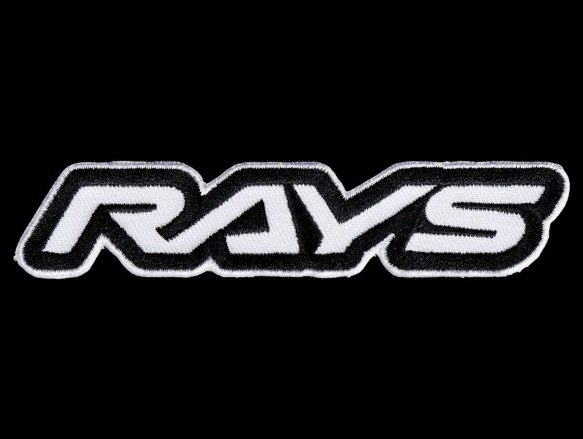 Rays Iron-On Black Patch 1