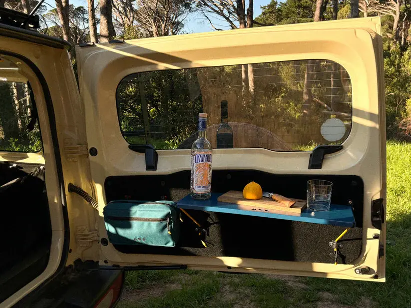 Mod Rear Tailgate Pop-Up Table (Jimny Models 2018-Current Xl 5-Door, Glx & Lite 3-Door) 1