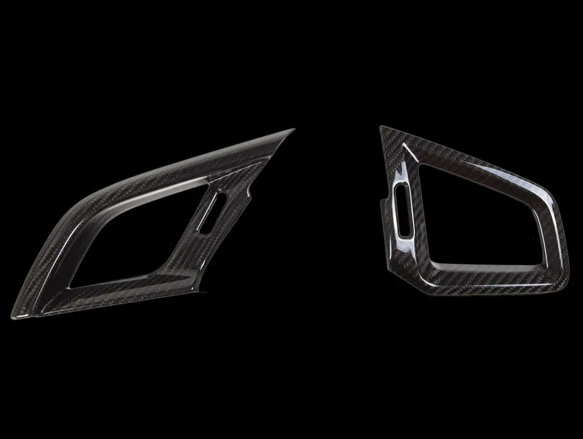 Revel Gt Dry Carbon A/C Vent Cover - 16-18 Civic 1