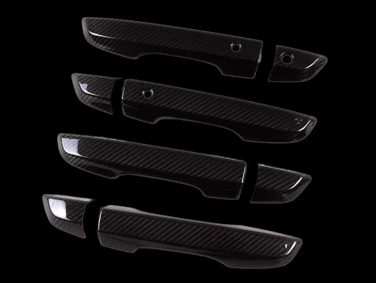 Revel Gt Dry Carbon Door Handle Cover Set - 17-21 Civic 1
