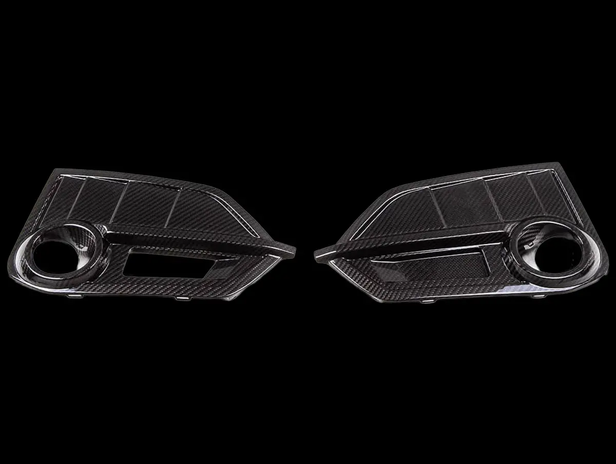 Revel Gt Dry Carbon Door Front Fog Light Covers - 17-21 Civic Type R (Fk8) 1