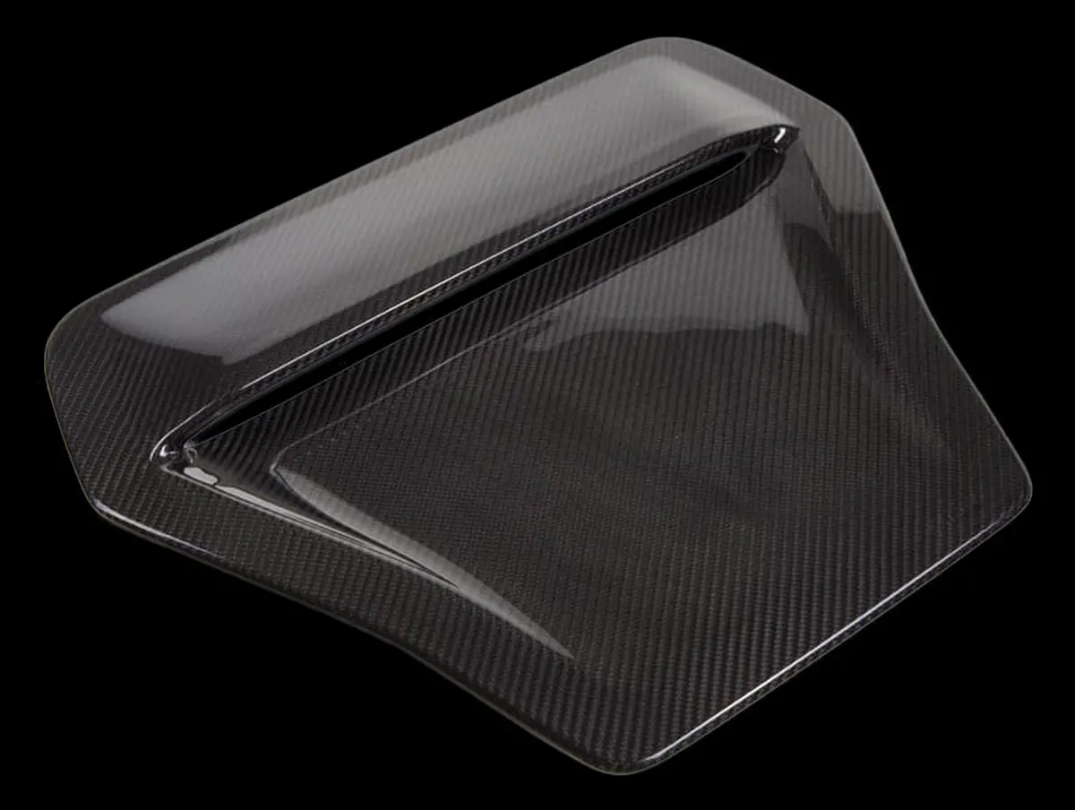 Revel Gt Dry Carbon Hood Scoop Cover - 17-21 Civic Type R (Fk8) 1