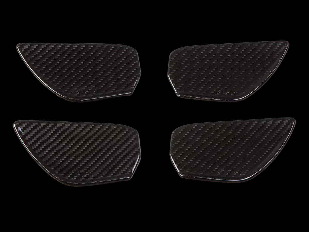 Revel Gt Dry Carbon Inner Door Handle Trim - 16-18 Civic 1