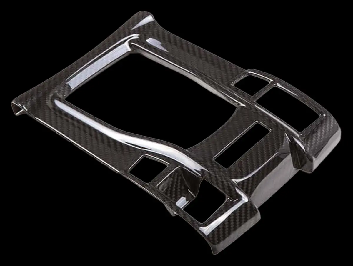 Revel Gt Dry Carbon Shifter Panel Cover - 16-18 Civic Type R (Fk8) 1