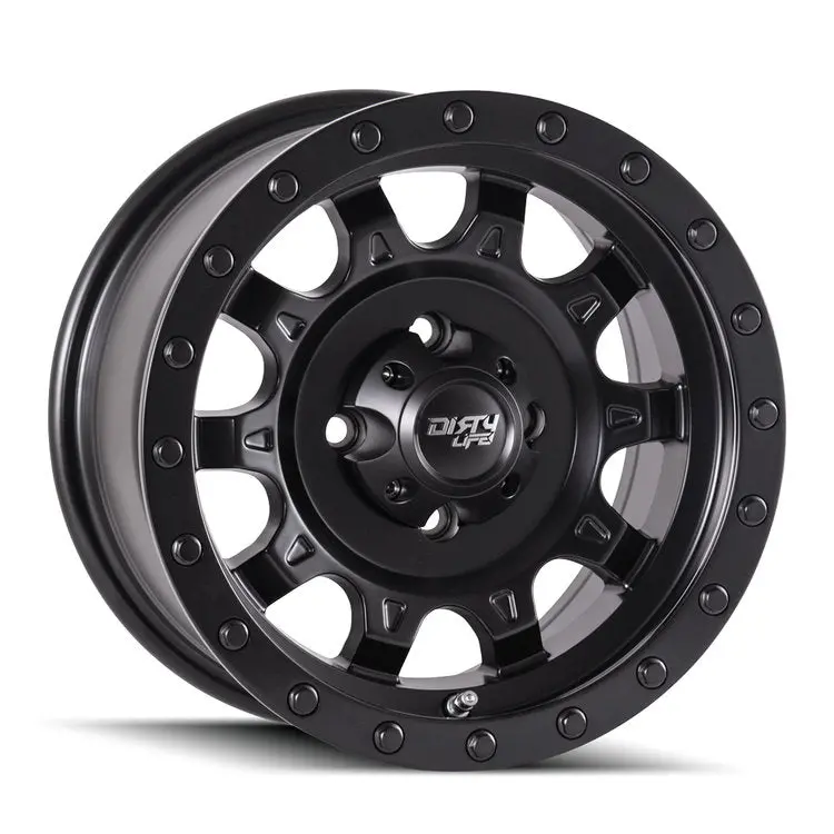 Dirty Life Roadkill Matte Black Alloy Wheel *15X7" Et3 8Kgs (Jimny Models 2018-Current Xl 5-Door, Glx & Lite 3-Door) 1