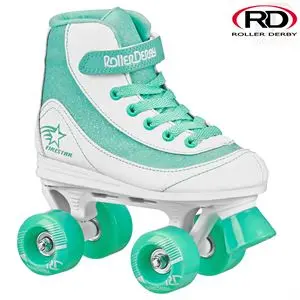 Roller Derby Firestar V2 Teal Quad Skates 1