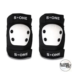 S1 Pro Elbow Pads Black/White 1