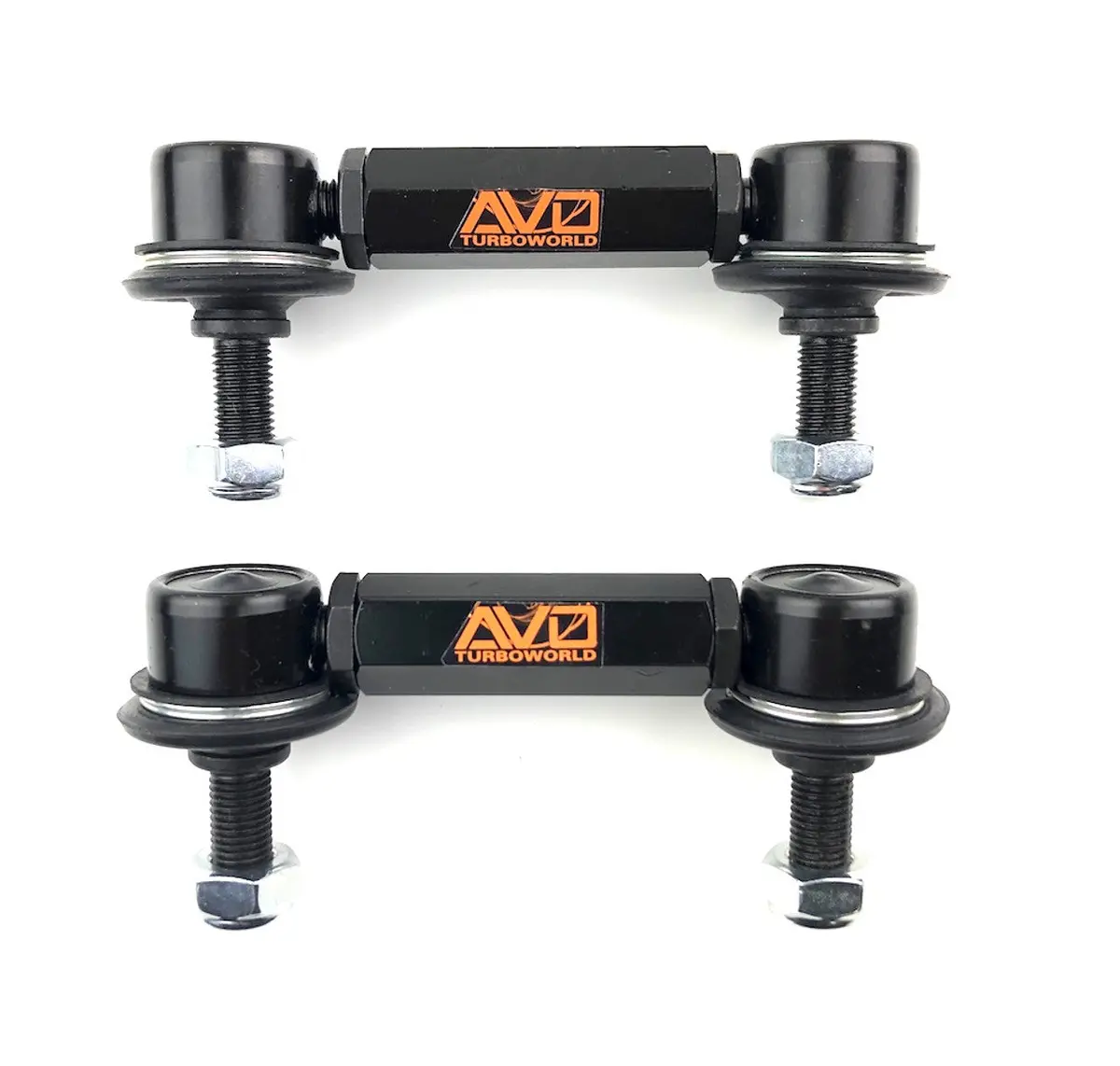 Avo Turboworld Front Sway Bar Adjustable End Links 90-100Mm (Jimny Models 2018-Current Xl 5-Door, Glx & Lite 3-Door) 1