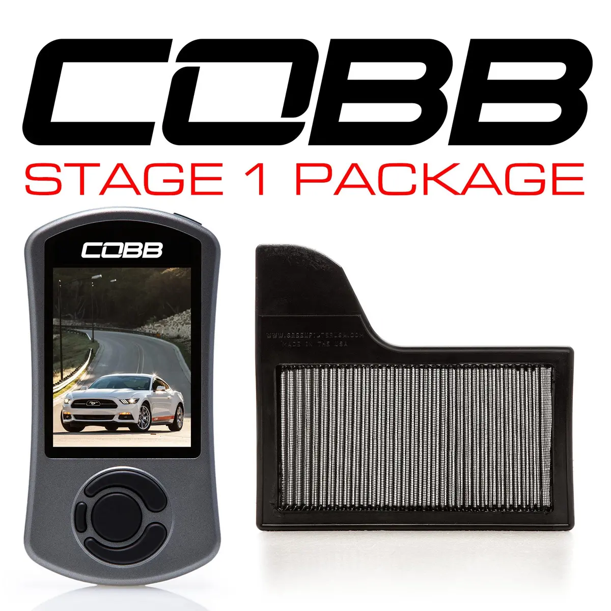Cobb Tuning Stage 1 Power Package For 2015+ Ford Mustang Ecoboost 1