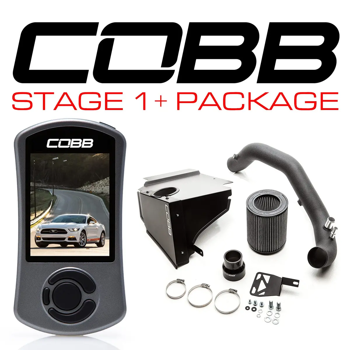 Cobb Tuning Stage 1+ Power Package For 2015+ Ford Mustang Ecoboost 1