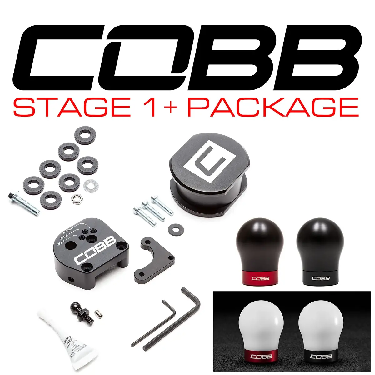 Cobb Tuning Stage 1+ Drivetrain Package For 2013+ Ford Focus St & Rs 1