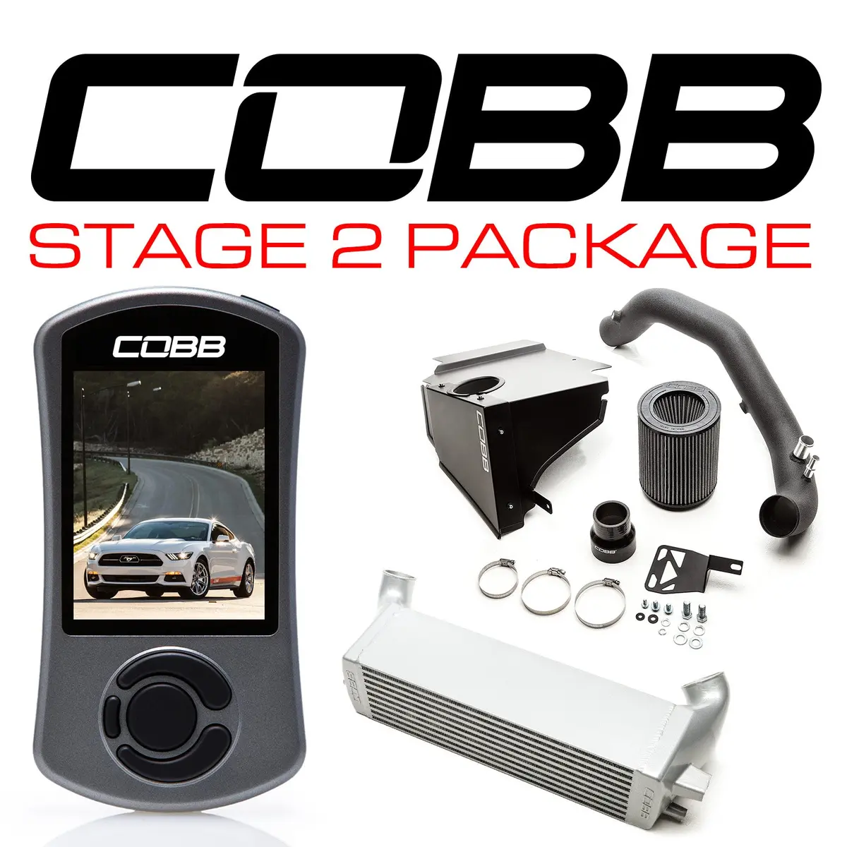 Cobb Tuning Stage 2 Power Package For 2015+ Ford Mustang Ecoboost 1