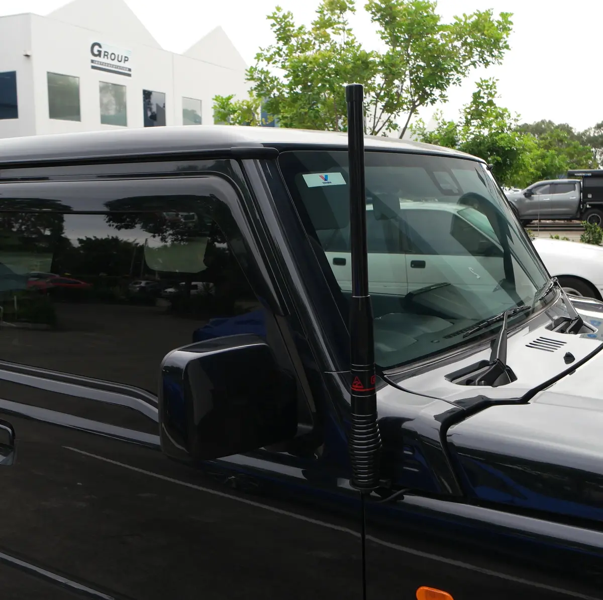 Vogue Industries Uhf Aerial Bracket (Jimny Model 2018-Current Xl 5-Door, Glx & Lite 3-Door) 2