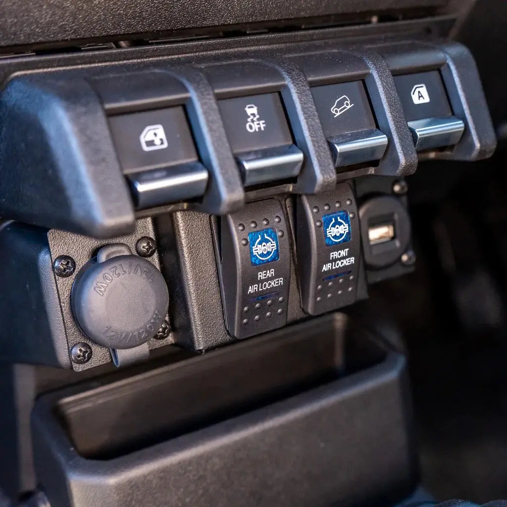 Pirate Camp Co Dash Switch Cluster (Jimny Models 2018+Current Xl 5-Door, Glx & Lite 3-Door) 1