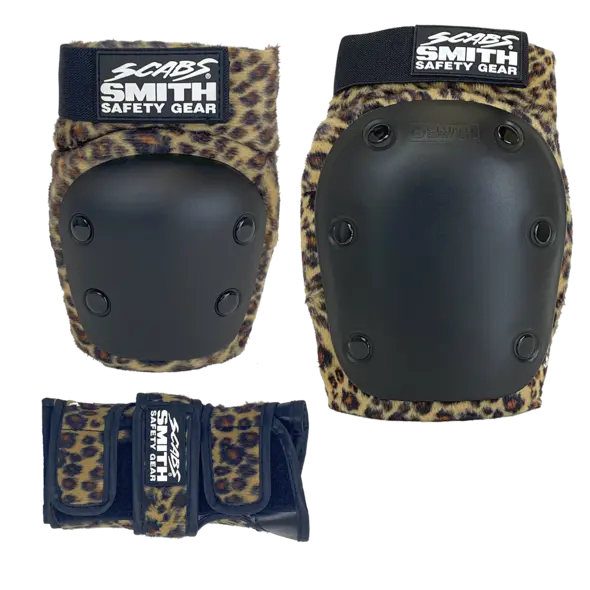 Smith Scabs Adult Combo Pad Set - Leopard 1