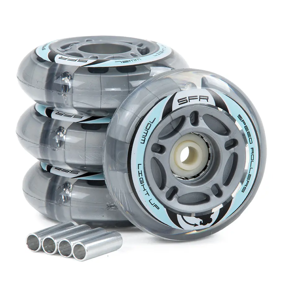 Sfr Light Up Inline Wheels - 3 Sizes & All Colours! 4