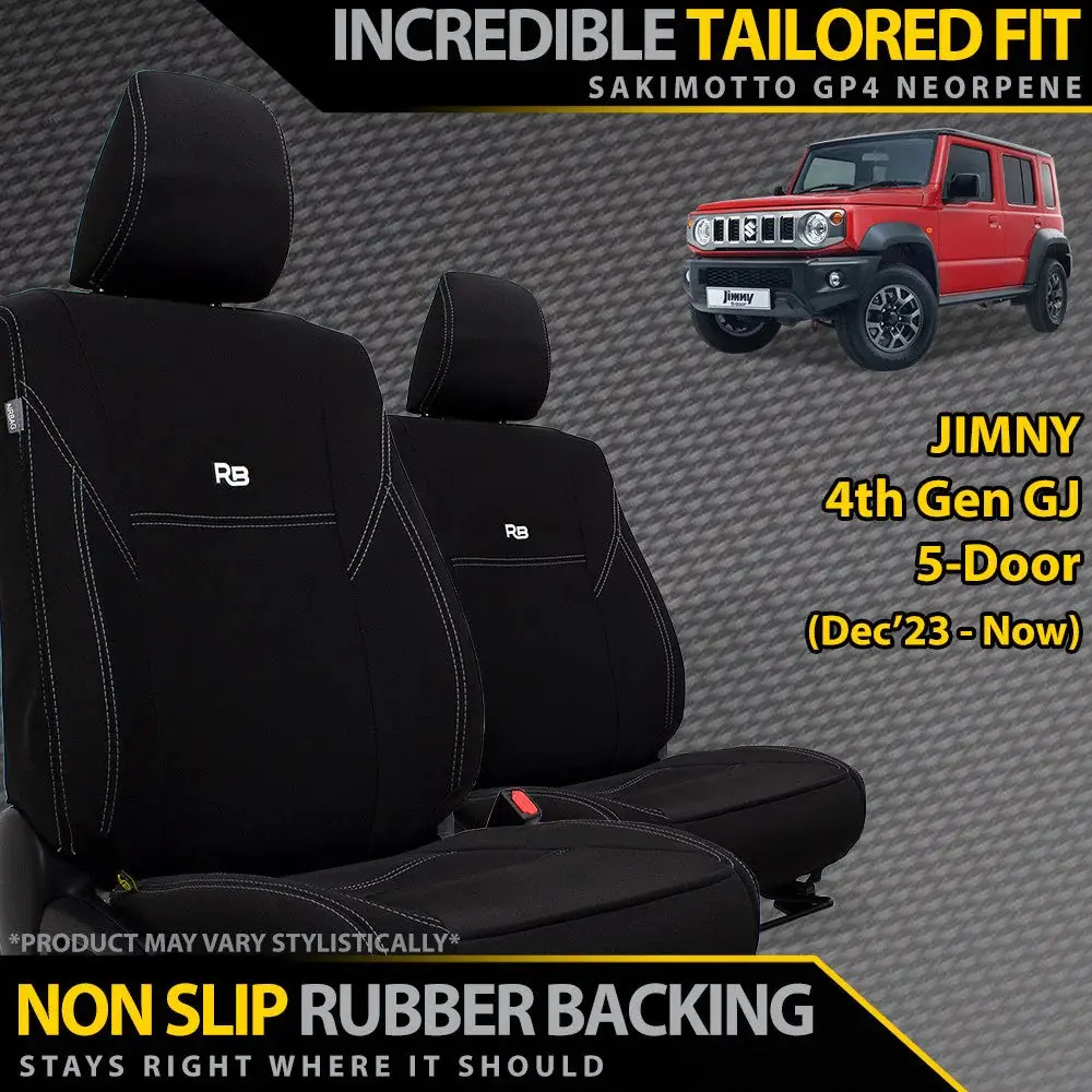 Razorback 4X4 Neoprene Seat Covers (Jimny Models 2023-Current Xl 5-Door) 1
