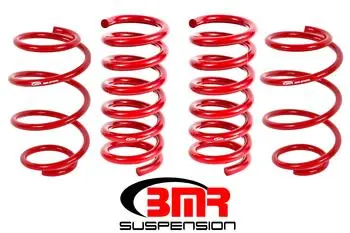 Bmr Suspension "Minimal Drop" Lowering Springs (Set Of 4) For 2015+ Ford Mustang 1