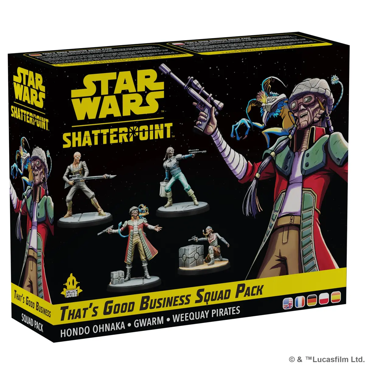 Star Wars: Shatterpoint - That's Good Business Squad Pack 1