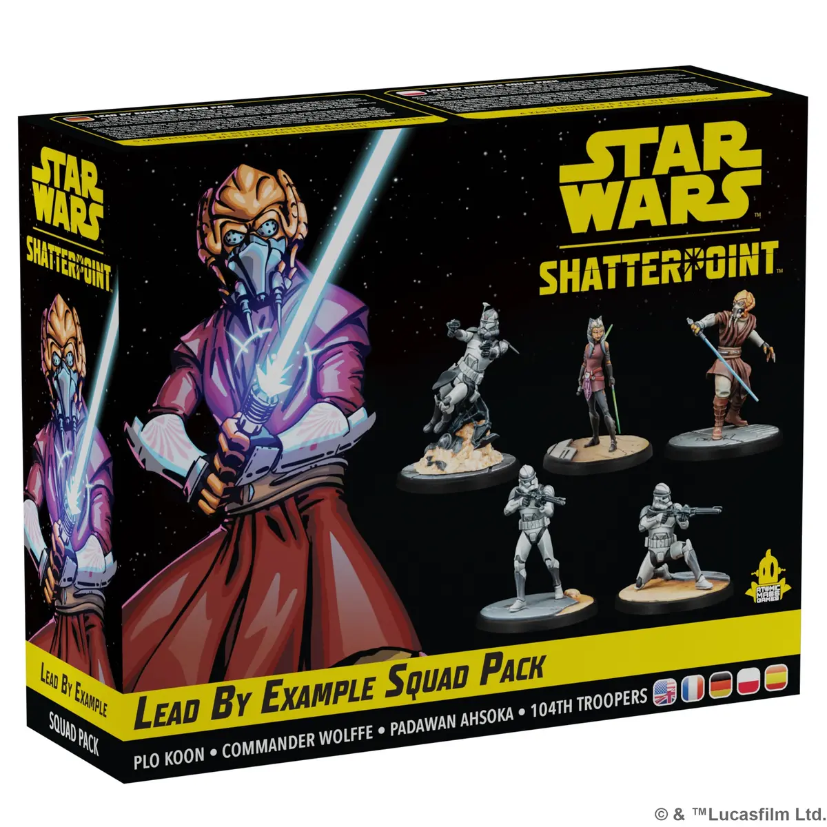Star Wars: Shatterpoint - Lead By Example Squad Pack 1