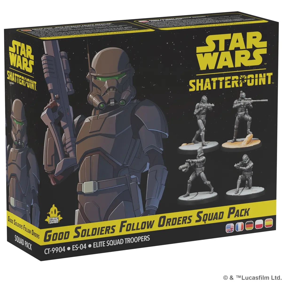 Star Wars: Shatterpoint – Good Soldiers Follow Orders Squad Pack 1