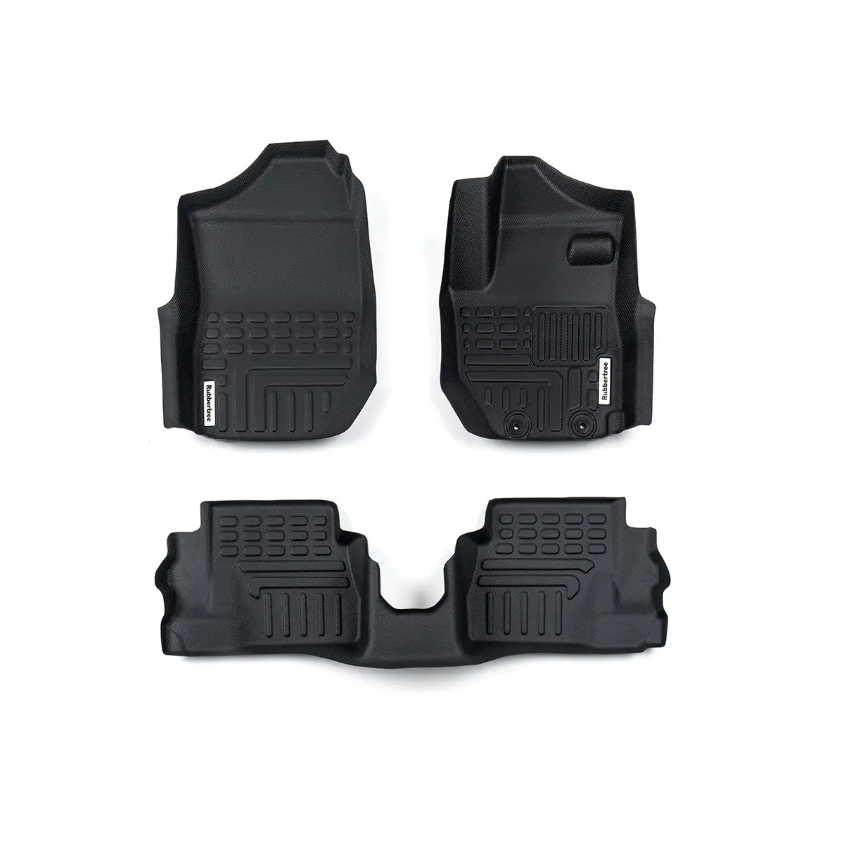 Rubbertree Deep Dish Rubber Floor Mat Set (Jimny Models 2018-Current 3-Door Glx & Lite) 1