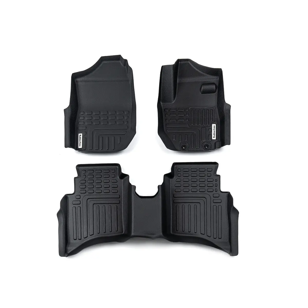 Rubbertree Deep Dish Rubber Floor Mat Set (Jimny Model 2023-Current Xl 5-Door) 1