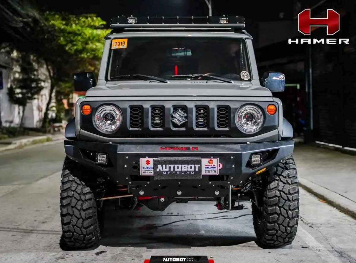Hamer 4X4 King Series Bull Bar (Jimny Models 2018-2025 Glx & Lite 3-Door) 1