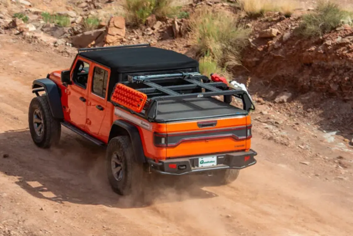 Quadratec Qrc Rear Bumper For 20-26 Jeep Gladiator Jt 1