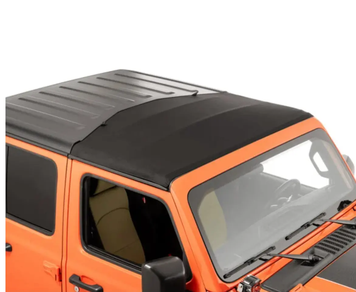 Quadratop Skylite Roll Top For Hardtop In Black Diamond For Jeep Wrangler Jl & Gladiator Jt 1