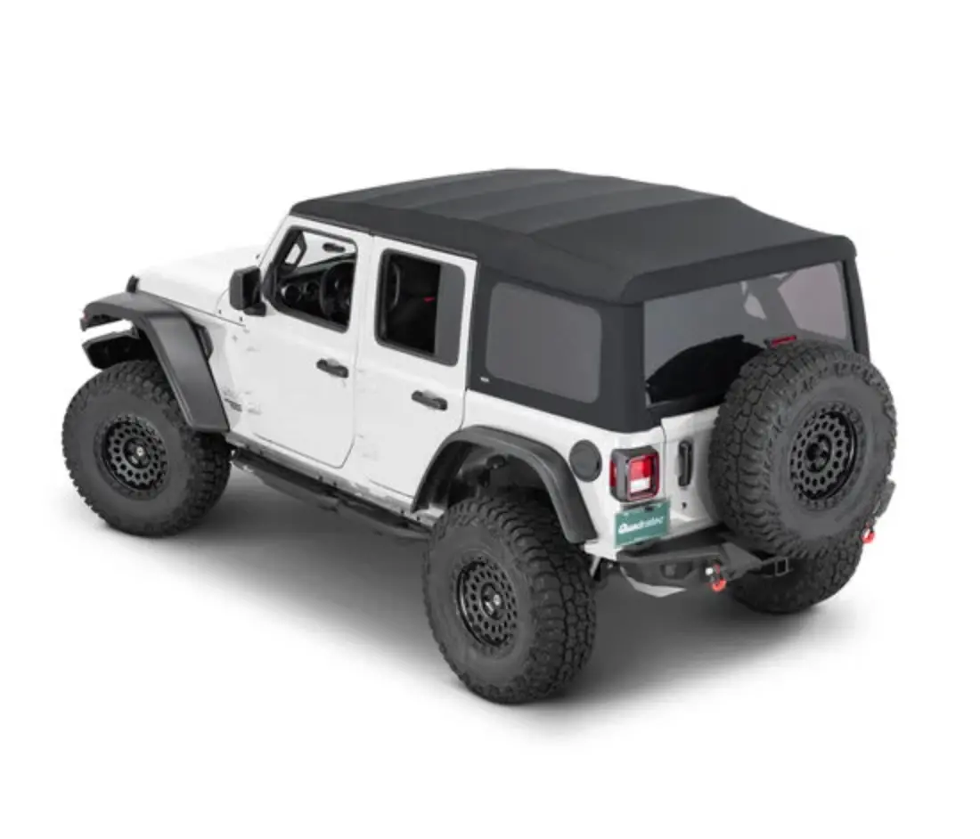 Quadratop Complete Soft Top For 18-26 Jeep Wrangler Jl Unlimited 4-Door 1