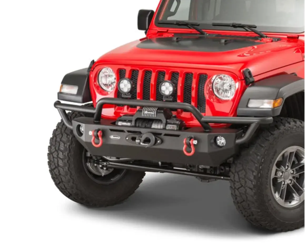 Quadratec Qrc Front Winch Ready Bumper Without Winch For 18-26 Jeep Wrangler Jl And 20-26 Gladiator Jt 1