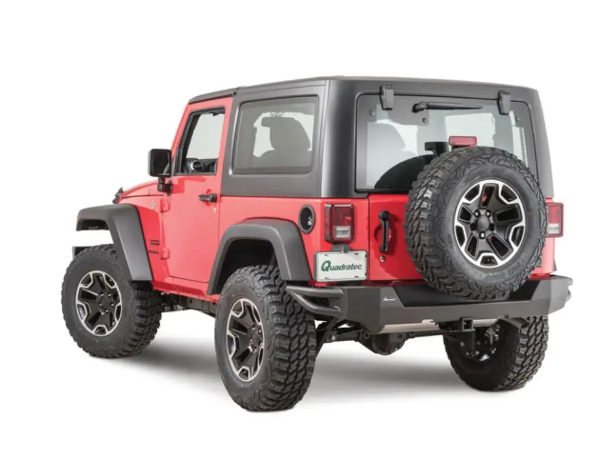 Quadratec Qrc Rear Bumper For 07-18 Jeep Wrangler Jk 1
