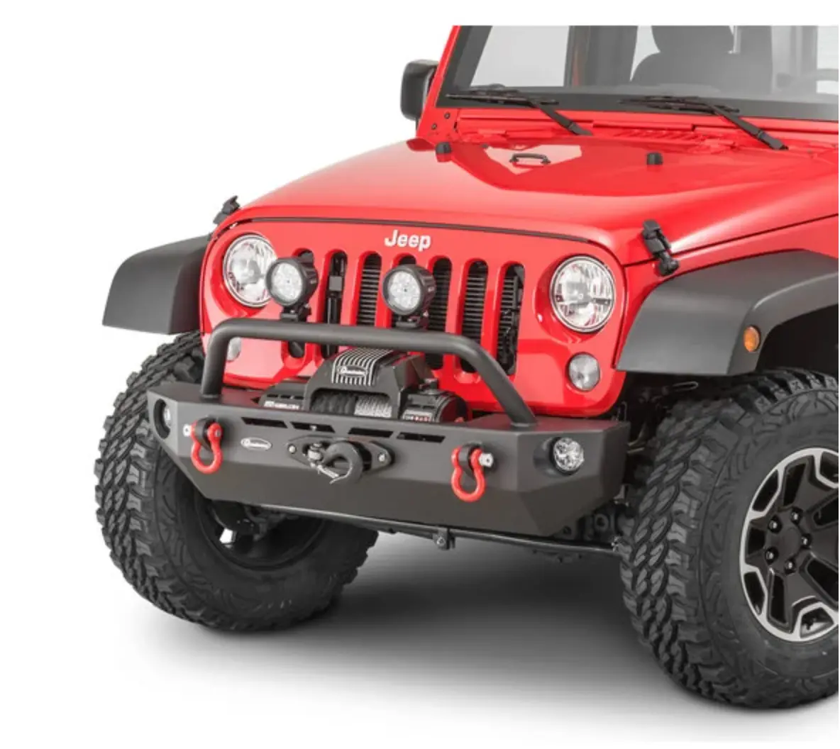 Quadratec Qrc Stubby Bumper Winch Mt Jk 1