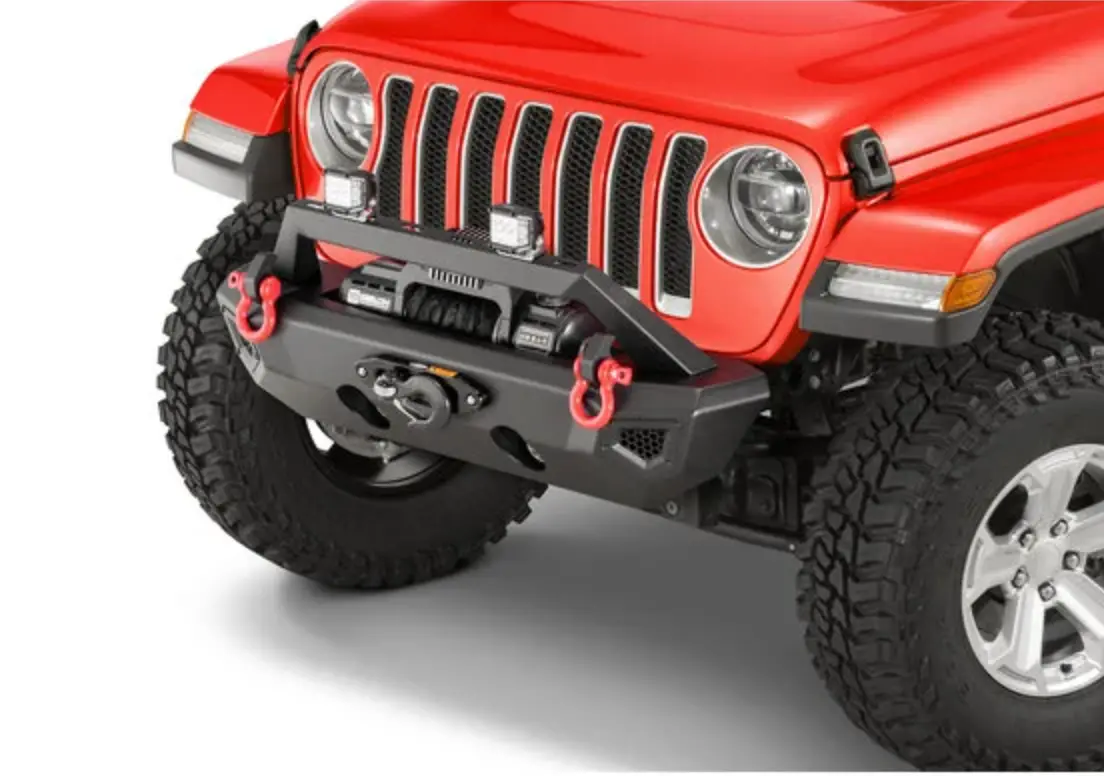 Carnivore Front Bumper -Stubby For 07-26 Jeep Wrangler Jk, Jl & Gladiator Jt 1