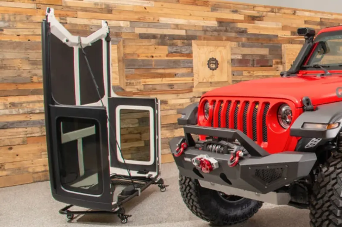 Quadratop Premium Hardtop Cart For 07-Current Jeep Wrangler Jk & Jl 1