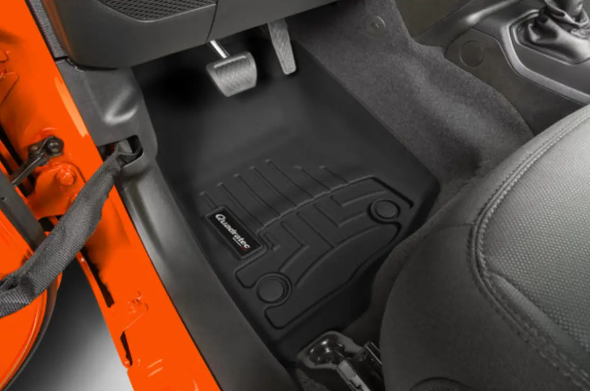 Quadratec Digitalfit Front Liners By Weathertech For 18-26 Jeep Wrangler Jl & Gladiator Jt 1