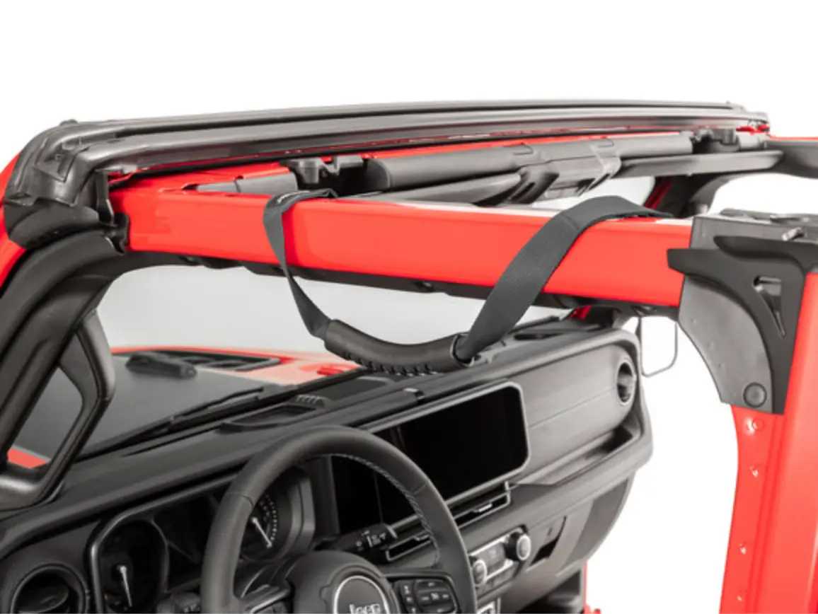Quadratec Ultimate Sport Bar Grab Handles 2024+ Black Pair 1