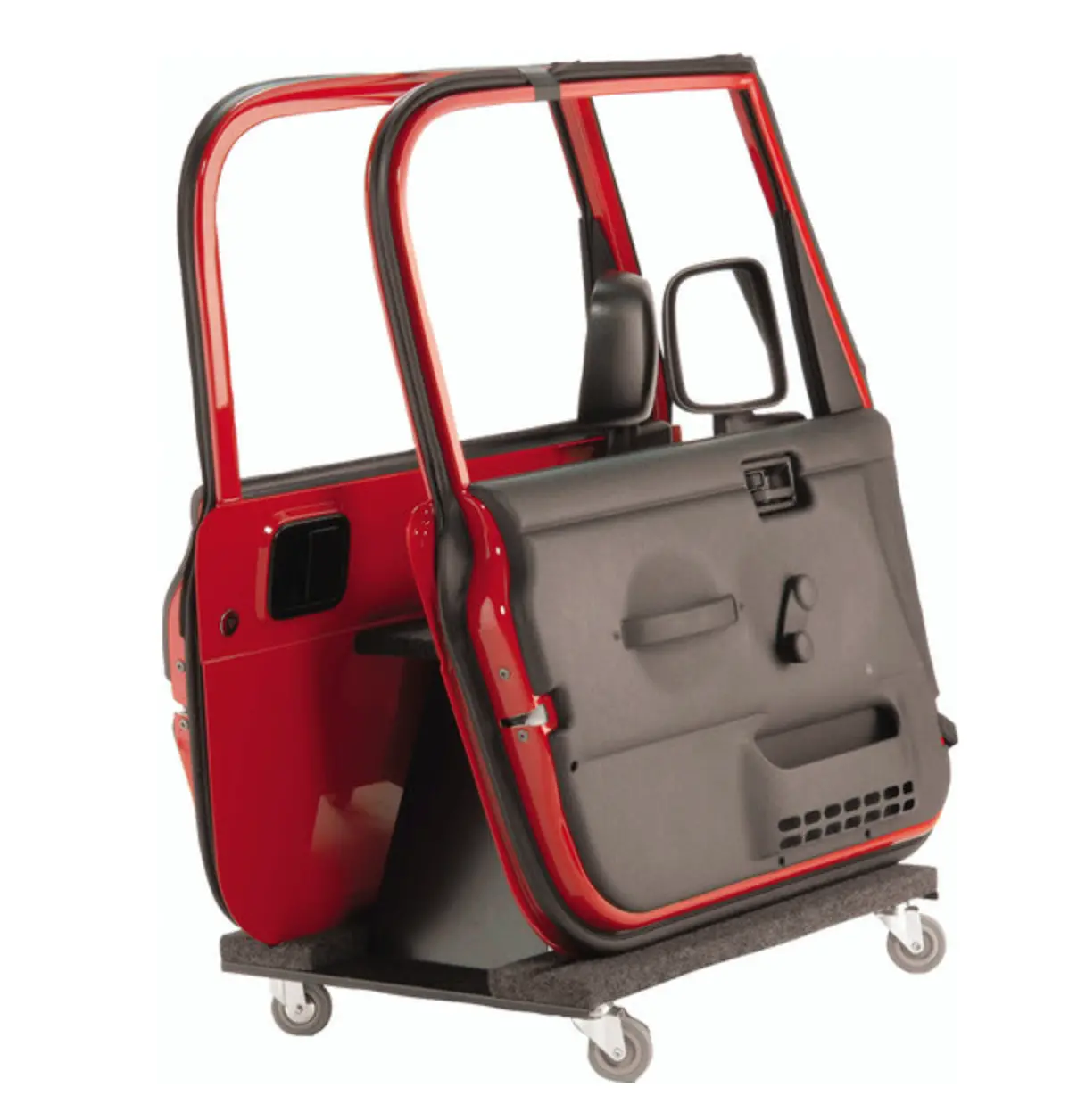 Quadratec Deluxe Storage Cart For Half Or Full Steel Doors 1