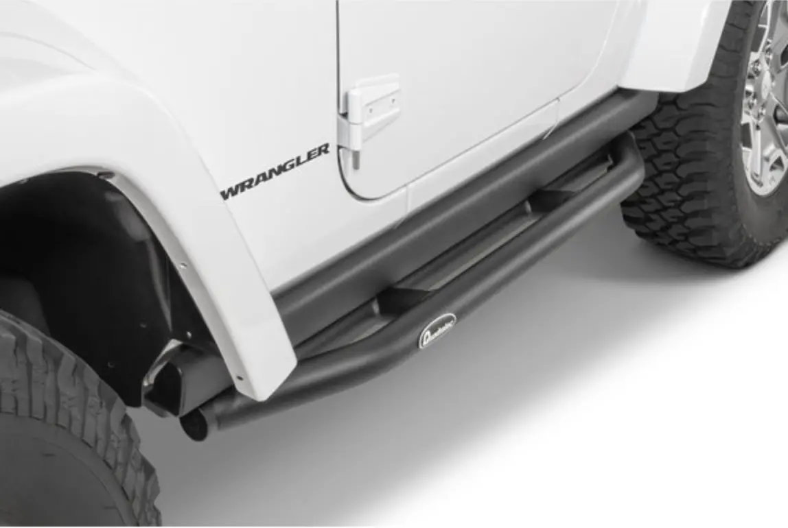 Quadratec Qrc Rock Sliders For 07-18 Jeep Wrangler Rubicon Jk 2-Door 1