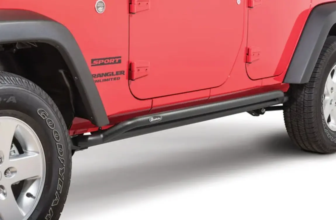 Quadratec Qrc Rocker Guards For 07-18 Jeep Wrangler Unlimited Jk 1